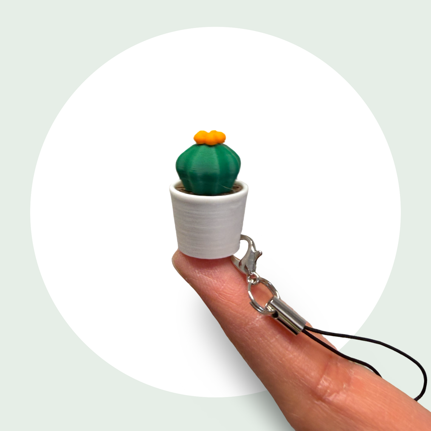 Cactus Pal Keychain